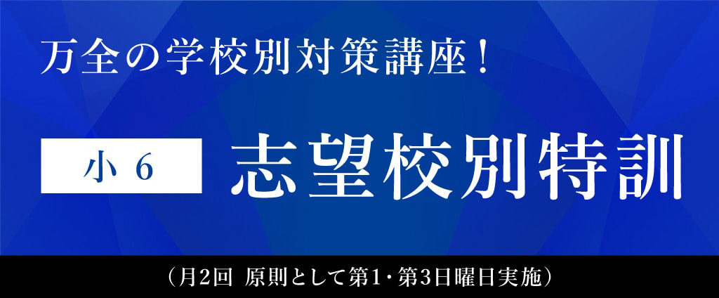 担当講師VC26-051 希学園 小6 灘コース 灘中攻略特訓 partI/III/志望校